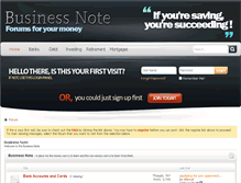 Tablet Screenshot of businessenote.com